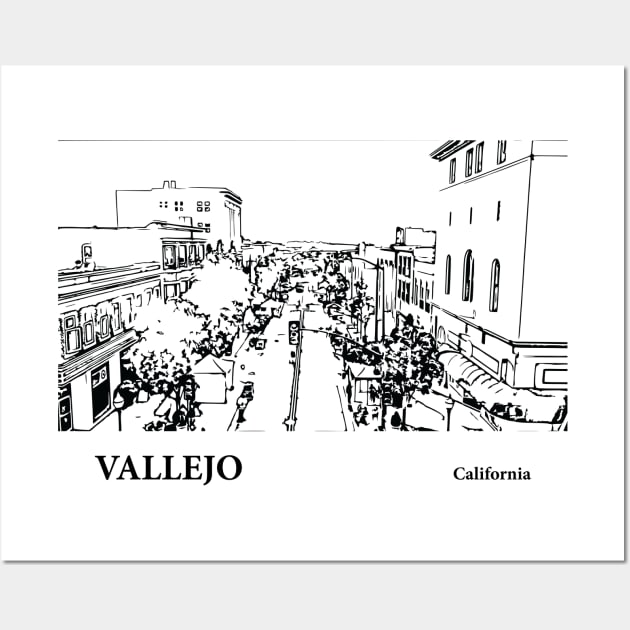 Vallejo California Wall Art by Lakeric